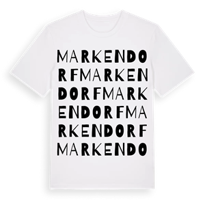 Markendorf ordlek t-shirt – ekologisk bomull t-shirt från Pinshirt