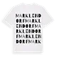 Marklendorf ordlek t-shirt