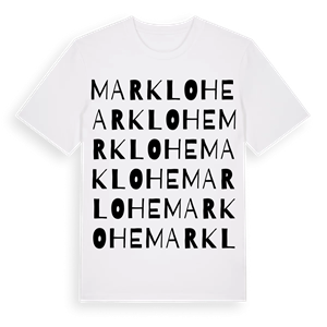 Marklohe ordlek t-shirt – ekologisk bomull t-shirt från Pinshirt