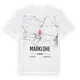 Marklohe karta t-shirt