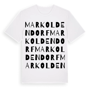 Markoldendorf ordlek t-shirt – ekologisk bomull t-shirt från Pinshirt