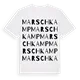 Marschkamp ordlek t-shirt