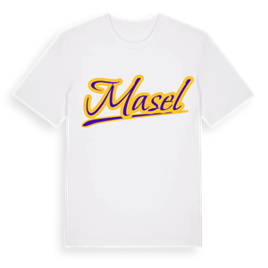 Masel baseball t-shirt – ekologisk bomull t-shirt från Pinshirt