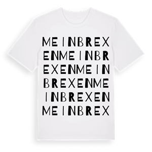 Meinbrexen ordlek t-shirt – ekologisk bomull t-shirt från Pinshirt
