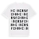 Meinersfehn ordlek t-shirt