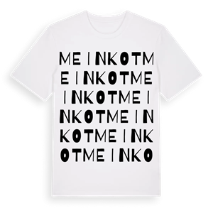 Meinkot ordlek t-shirt – ekologisk bomull t-shirt från Pinshirt