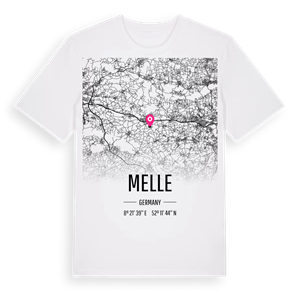 Melle karta t-shirt – ekologisk bomull t-shirt från Pinshirt