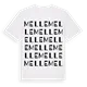 Melle ordlek t-shirt