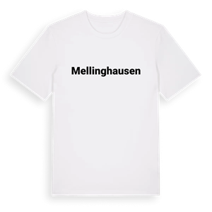 Mellinghausen fetstil t-shirt – ekologisk bomull t-shirt från Pinshirt