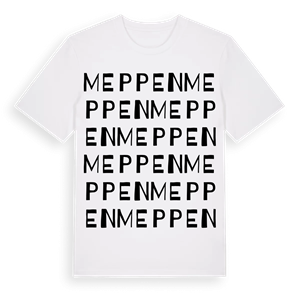 Meppen ordlek t-shirt – ekologisk bomull t-shirt från Pinshirt
