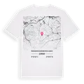 Merxhausen (gemeindefreies Gebiet) karta t-shirt