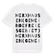 Merxhausen (gemeindefreies Gebiet) ordlek t-shirt