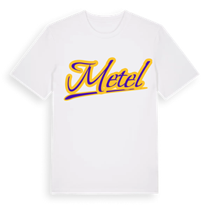 Metel baseball t-shirt – ekologisk bomull t-shirt från Pinshirt