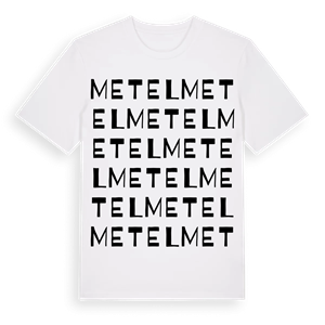 Metel ordlek t-shirt – ekologisk bomull t-shirt från Pinshirt