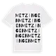 Metzingen ordlek t-shirt
