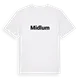 Midlum fetstil t-shirt