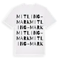 Mitling-Mark ordlek t-shirt