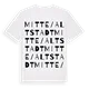 Mitte/Altstadt ordlek t-shirt