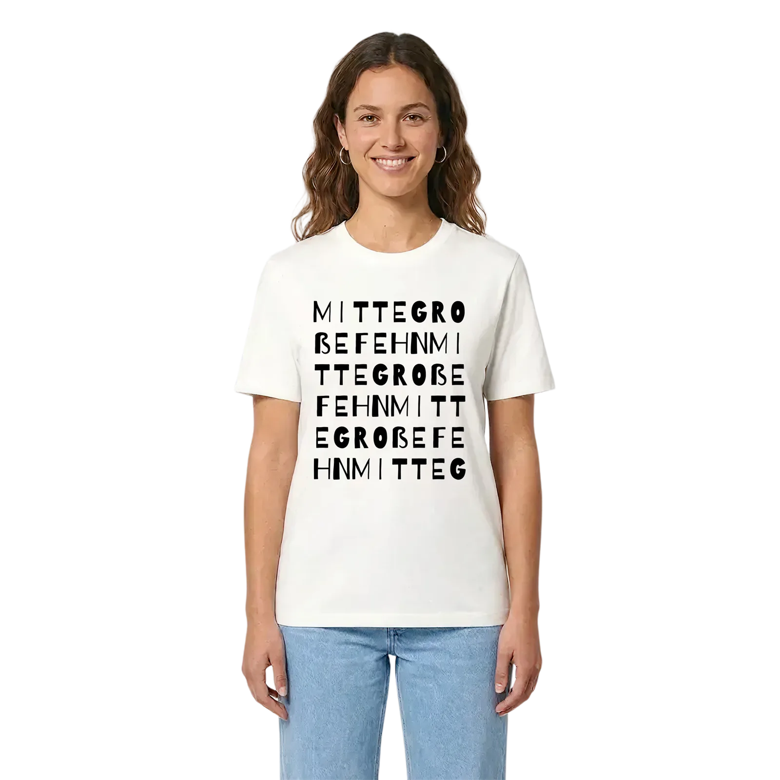 Mittegroßefehn ordlek t-shirt – White, i miljö