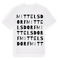 Mittelsdorf ordlek t-shirt