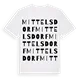 Mittelsdorf ordlek t-shirt