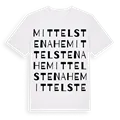 Mittelstenahe ordlek t-shirt
