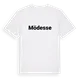 Mödesse fetstil t-shirt