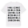 Molbergen ordlek t-shirt