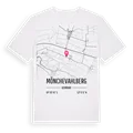 Mönchevahlberg karta t-shirt