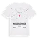 Moorausmoor karta t-shirt