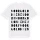 Moorkolonie Neudorf ordlek t-shirt