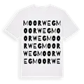 Moorweg ordlek t-shirt