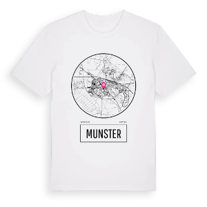 Munster t-shirt – ekologisk bomull t-shirt från Pinshirt