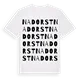 Nadorst ordlek t-shirt