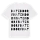Natendorf ordlek t-shirt