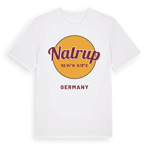 Natrup cirkel t-shirt – ekologisk bomull t-shirt från Pinshirt
