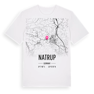 Natrup karta t-shirt – ekologisk bomull t-shirt från Pinshirt