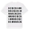Negenborn ordlek t-shirt