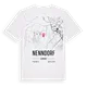 Nenndorf karta t-shirt