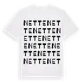 Nette ordlek t-shirt