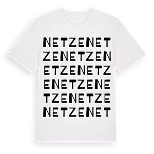 Netze ordlek t-shirt – ekologisk bomull t-shirt från Pinshirt