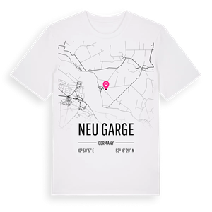 Neu Garge karta t-shirt – ekologisk bomull t-shirt från Pinshirt