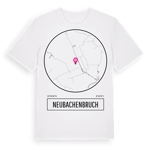 Neubachenbruch t-shirt – ekologisk bomull t-shirt från Pinshirt