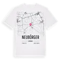 Neubörger karta t-shirt