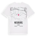 Neuburg karta t-shirt