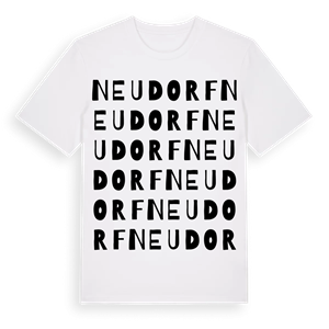 Neudorf ordlek t-shirt – ekologisk bomull t-shirt från Pinshirt