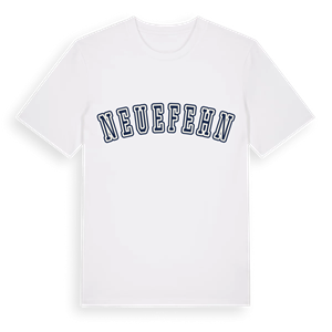 Neuefehn college t-shirt – ekologisk bomull t-shirt från Pinshirt