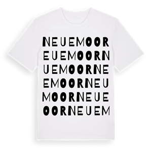 Neuemoor ordlek t-shirt – ekologisk bomull t-shirt från Pinshirt