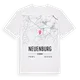 Neuenburg karta t-shirt