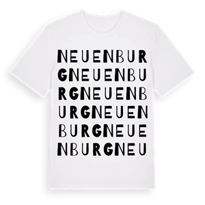Neuenburg ordlek t-shirt – ekologisk bomull t-shirt från Pinshirt
